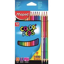 Lapis de cor maped color peps c/12+3