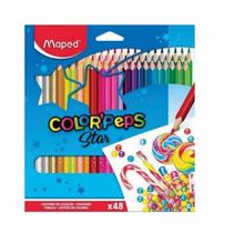 Lápis de Cor Maped Color Peps Star 48 Cores