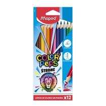 Lápis de Cor Maped Color Peps Strong com 12 Cores Lápis de Cor Maped Color Peps Strong com 12 Cores