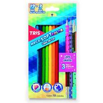 Lápis de Cor Mega Soft Color 15 Unidades Tris II