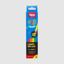 Lápis De Cor Mega Soft Color - Tons Neon - 6 Cores - Tris