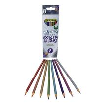 Lápis de Cor Metálicos Crayola Kit com 8 Unidades Pré-Afiados Lápis de Cor Metálicos Crayola Kit com 8 Unidades Pré-Afiados
