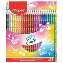 Lápis De Cor Mini Cute 24 Cores 862203 - Maped