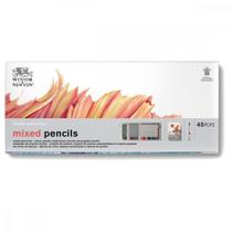 Lápis de Cor Misto Winsor & Newton Studio Collection com 45 Peças - 2090001