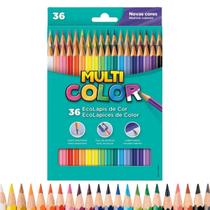 Lápis de Cor Multicolor 36 Cores EcoLápis
