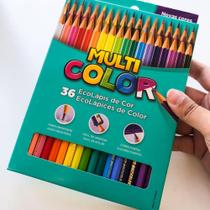 Lápis de cor Multicolor 36 cores - Multicolor