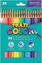 Lapis de cor multicolor 36 cores