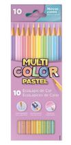 Lápis de Cor Multicolor Pastel 10 Cores