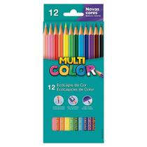 Lápis de Cor Multicolor Super - 12 Embalagens com 12 Cores Lápis de Cor Multicolor Super - 12 Embalagens com 12 Cores