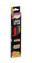 Lápis De Cor Neon C/6 Cores Brw