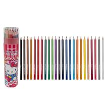 Lápis de Cor no Pote Redondo 24 Cores Hello Kitty Leo&Leo Leonora - 73119
