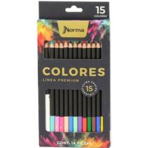 Lapis de cor Norma Premium 15 cores