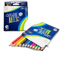 Lápis De Cor Para Pintura Com 12 Cores Multicolor Tok