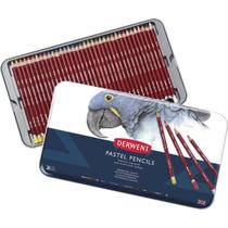 Lápis de Cor Pastel 36 Cores Estojo Lata Derwent Lápis de Cor Pastel 36 Cores Estojo Lata Derwent