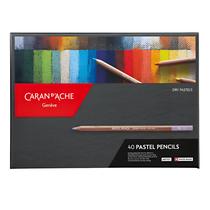 Lápis de Cor Pastel Seco Caran D'ache com 40 Cores Lápis de Cor Pastel Seco Caran D'ache com 40 Cores