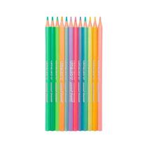 Lápis De Cor Pastel Trend - 12 Cores
