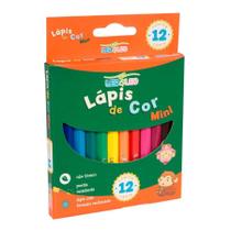 Lapis de cor pequeno/mini leo leo c/12 cores