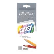 Lapis de Cor Permanente Artist Studio Cretacolor 12 Cores