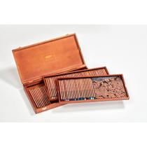 Lápis de Cor Permanente Lightfast 100 Cores Estojo Madeira Lápis de Cor Permanente Lightfast 100 Cores Estojo Madeira