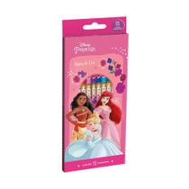 Lápis De Cor Princesas Com 12 Cores Vibrantes - Tris