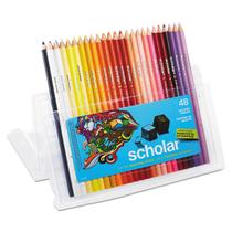 Lápis de cor Prismacolor Scholar Adult Coloring, pacote com 48