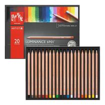 Lápis De Cor Profissional Caran D'ache Luminance 20 Cores