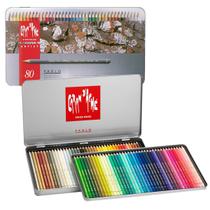 Lápis De Cor Profissional Caran D'ache Pablo 80 Cores