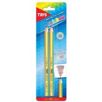 Lápis de Cor Rainbow Jumbo 2 Unidades TRIS Mina 5 mm Lápis de Cor Rainbow Jumbo 2 Unidades TRIS Mina 5 mm