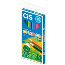 Lápis De Cor Redondo C/ 12 Cores Colorcis ECO CíS