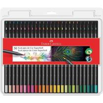 Lápis de Cor Redondo Ecolápis Supersoft 50cores 3 Unid - Faber-Castell