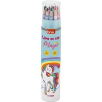 Lapis de COR Redondo Magic Resina 12 Cores POTE-12 Lapis de COR Redondo Magic Resina 12 Cores POTE-12