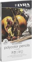 Lápis de Cor REMBRANDT Profissional 12 Cores Estojo Lata LYRA Lápis de Cor REMBRANDT Profissional 12 Cores Estojo Lata LYRA
