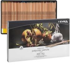 Lápis de Cor REMBRANDT Profissional 36 Cores Estojo Lata LYRA Lápis de Cor REMBRANDT Profissional 36 Cores Estojo Lata LYRA