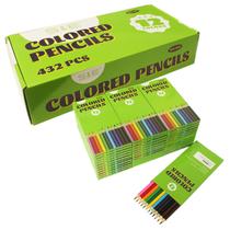 Lápis de cor S & E TEACHER'S EDITION, 432 unidades, pré-afiados Lápis de cor S & E TEACHER'S EDITION, 432 unidades, pré-afiados
