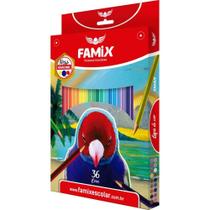 Lapis de COR Sextavado 36 Cores Lapis de COR Sextavado 36 Cores