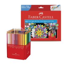 Lápis de Cor Sextavado 60 Cores Ecolápis Faber Castell Lápis de Cor Sextavado 60 Cores Ecolápis Faber Castell