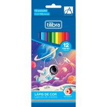 Lápis de Cor Sextavado Académie 12 Cores - Tilibra Lápis de Cor Sextavado Académie 12 Cores - Tilibra