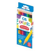 Lápis de Cor Sextavado Criatic 12 cores - Cis Lápis de Cor Sextavado Criatic 12 cores - Cis