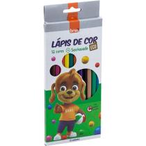 Lápis de COR Sextavado ECO 12 Cores Pacote com 6 BRW Lápis de COR Sextavado ECO 12 Cores Pacote com 6 BRW