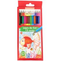 Lapis de cor sextavado ecologico 12 cores - wincy