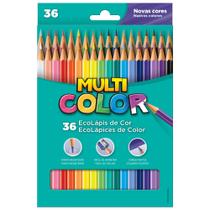 Lápis de Cor Sextavado Estojo com 36 cores - Multicolor Lápis de Cor Sextavado Estojo com 36 cores - Multicolor
