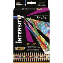 Lapis de COR Sextavado Intensity Bicolor 18LAP/36COR Lapis de COR Sextavado Intensity Bicolor 18LAP/36COR