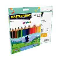 Lápis de cor sextavado Masterprint