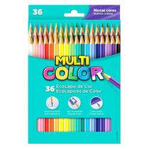 Lápis De Cor Sextavado Multicolor Super Eco - 36 cores Lápis De Cor Sextavado Multicolor Super Eco - 36 cores