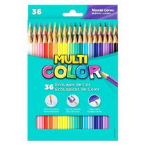 Lápis De Cor Sextavado Multicolor Super Eco - 36 cores Lápis De Cor Sextavado Multicolor Super Eco - 36 cores