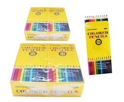 Lápis de cor SKKSTATIONERY 288 unidades, pré-afiados, 12 cores Lápis de cor SKKSTATIONERY 288 unidades, pré-afiados, 12 cores
