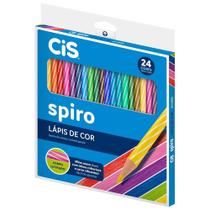 Lápis De Cor Spiro C/24 Cores - Cis