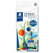 Lapis de Cor staedtler aquarelavel 12 cores 14610c c12