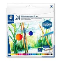 Lapis de Cor staedtler aquarelavel 24 cores-14610c c24