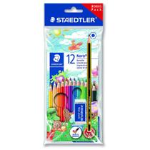 Lápis De Cor Staedtler Noris 12 Cores + 1 Lápis + 1 Borracha